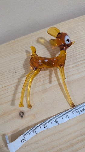 Hand blown fawn - blown,