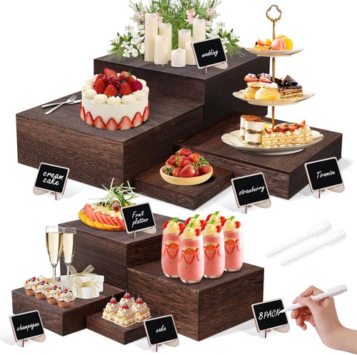Buffet risers piece - risers, wooden