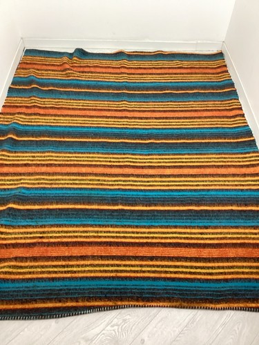 Retro blanket picnic rug - retro, beach