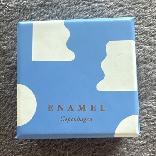 Enamel copenhagen gold plated - enamel,