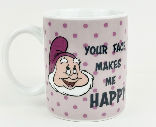 Disney happy dwarf ceramic tea - ceramic,