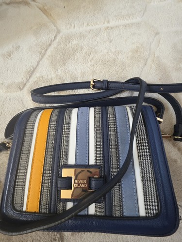 River island navy - river, stripe