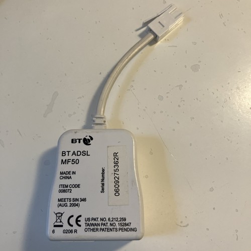 Adsl mf50 modem filter - adsl,