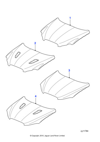 Jaguar bonnet panel 2 - jaguar,