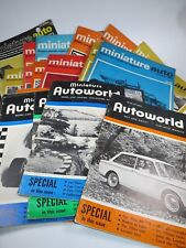 VINTAGE MINIATURE AUTO / AUTOWORLD MAGAZINE 1965-1968 Slot Car Selection Choose