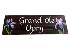 Iris House Name Sign, Exterior