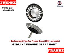 Franke Sink PLUG for Basket Strainer Waste (New Style, 2008 - onwards) 3.5”