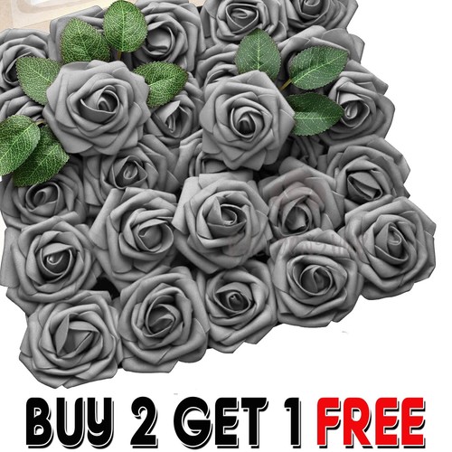 6cm foam flowers rose heads - foam,