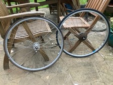 NORMANDY COMPETITION RIGIDA BICYCLE WHEEL SET 28" with Shimano MF HG 37