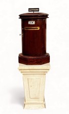 Country House Letter/ Pillar Box, LARGE IN SIZE. Brass Decoration