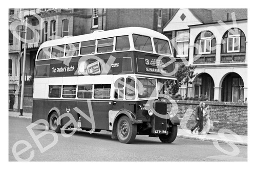 Bus photograph portsmouth t - portsmouth, c.t