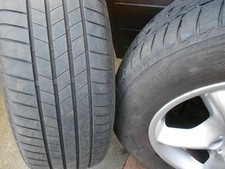 BMW X5 E53 FIVE GENUINE 17" WHEELS  AND BRIDGESTONE TYRES FITTED NEW IN 2021