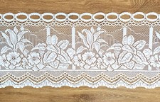 X2 Vintage Panel Net Floral Curtain | Café, Cottagecore