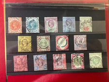 Queen Victoria Jubilee Set Light use GB postage stamps