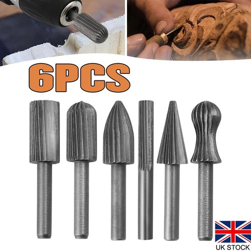 6pcs double cut tungsten - 6pcs,