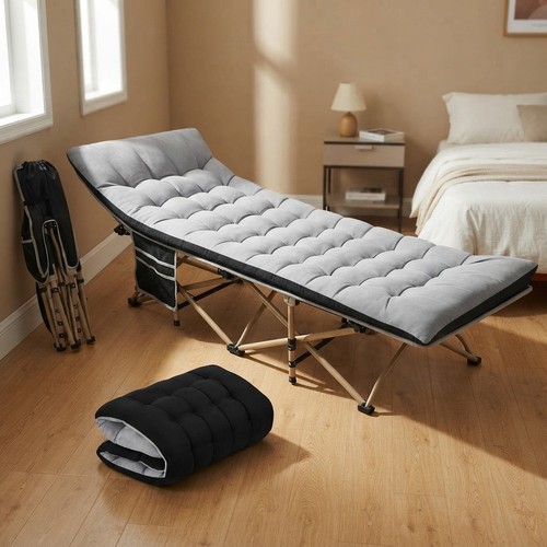 Portable camping cot heavy - camping,