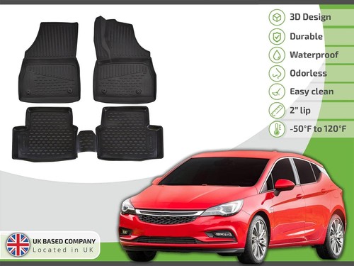 Car mats rubber floor - 3d,