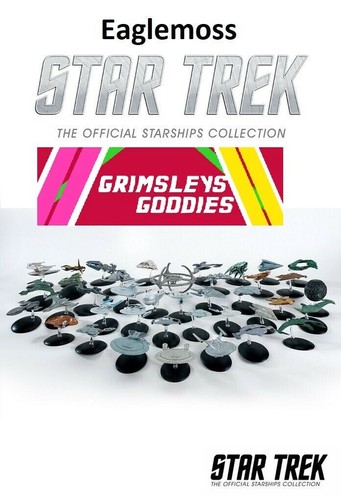 Eaglemoss star trek starships - star,