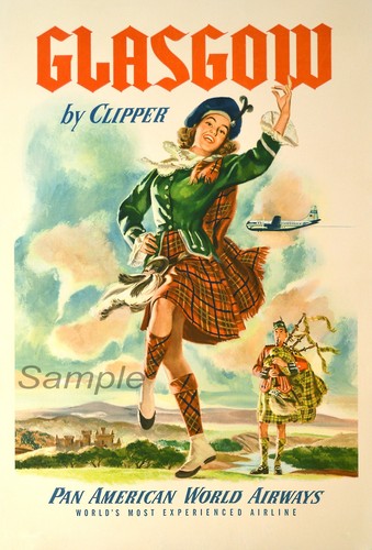 Vintage glasgow scotland - vintage,