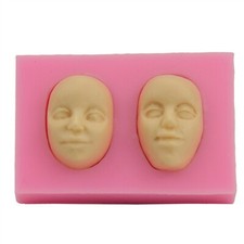 DOLL FACES silicone mold dolls