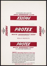 Vintage wrapper PROTEX White