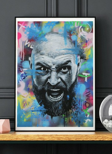 Tyson fury print boxing - tyson,
