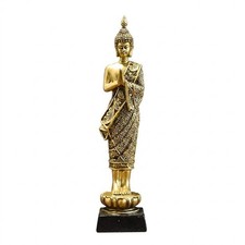 Elegant Resin Standing Buddha