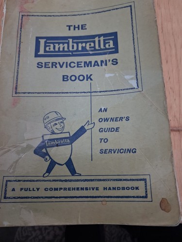 Lambretta serviceman book - lambretta,