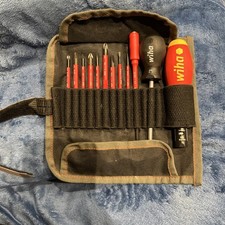 Wiha Insulated TorqueVario-S set 12 pieces excellent condition 