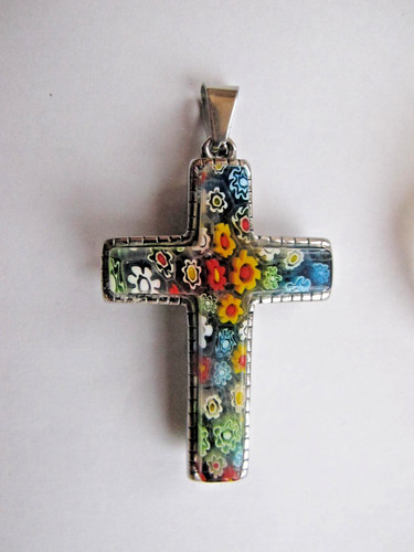 Murano style millefiori glass - murano,