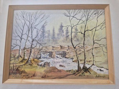 Original mounted watercolour - mounted,