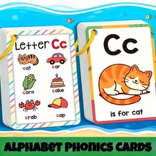 Flash Cards A-Z Kids Toddlers