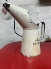 QUART MOTOR OIL POURER JUG VINTAGE PETROL CAN GARAGE