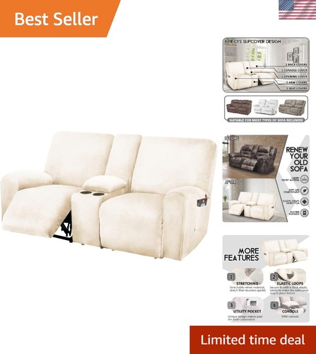 Reclining love seat with - reclining,