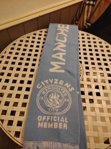 Manchester city football - city, scarf
