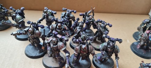 Warhammer 40k painted chaos - warhammer,