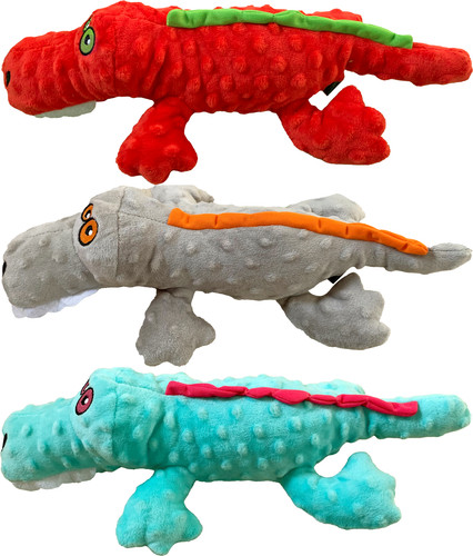 Crazy croc dog toy - croc,