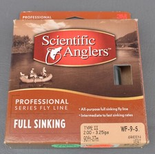 Scientific Anglers Professional  Sinking Type 2   Fly Line  -  WF-9-S  -  New