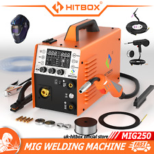 6 IN1 Aluminum MIG Welder Gas/Gasless MIG TIG ARC 220V Spool Gun Welding Machine