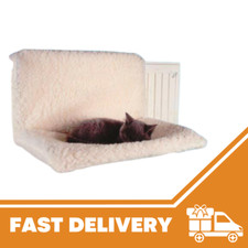 Cat Kitten Hanging Radiator Pet Dog Bed Warm Fleece Basket Cradle Hammock Plush
