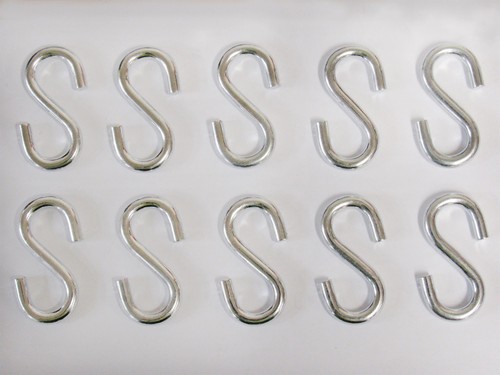 Shaped hooks for hanging - hanging, x10