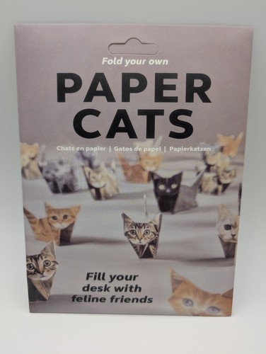 Fold your own paper cats - own,
