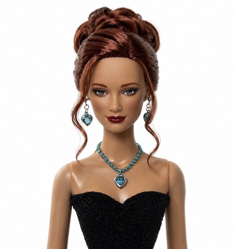 Handmade doll jewelry set - doll,