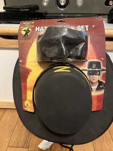 Rubie zorro hat and mask - zorro,