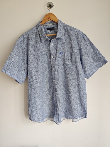 Lincoln men blue ditsy - men's,