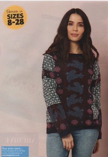 Flyaway colourwork sweater - sweater,