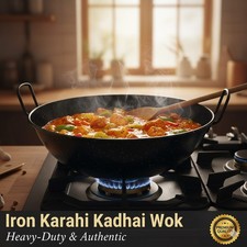 Iron Karahi Kadai Kadhai Iron