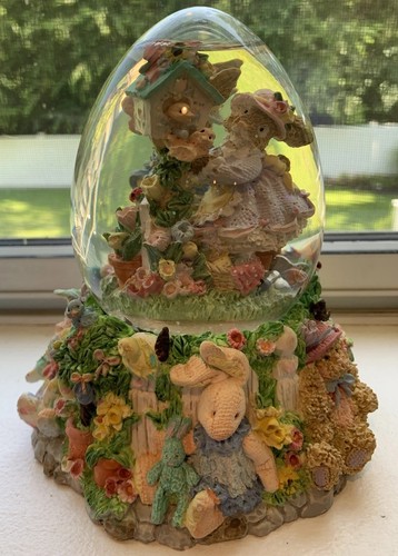Vtg easter bunny egg shaped - easter,