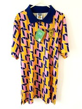 Scotland Retro BNWT 3rd Shirt 1990. Large. Score Draw. Multi Adults Football Top