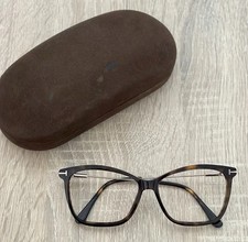 Tom Ford Havana Brown FT5687-B Square / Cat Eye Eyeglasses Frames